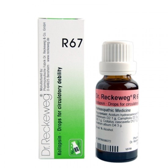 Dr. Reckeweg R67 Heart Circulatory Debility Drops