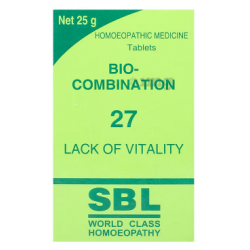 SBL Bio-Combination 27 (LACK OF VITALITY)