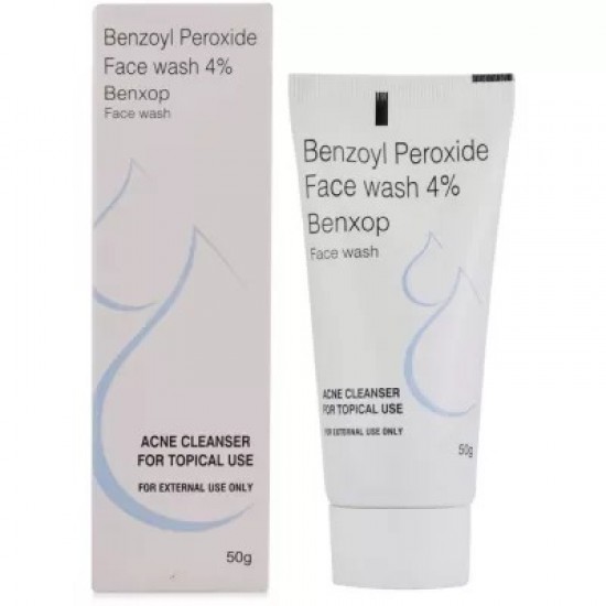 Salve Pharma Benxop Face Wash (4%w/w) (50g)